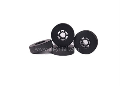 Black Pu Pulley For Skateboard