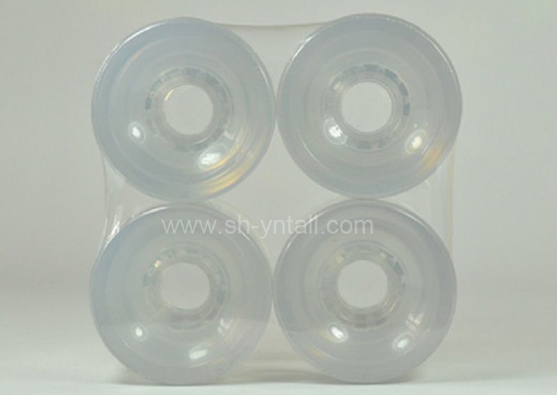 PU Wheels 70X51 Transparent
