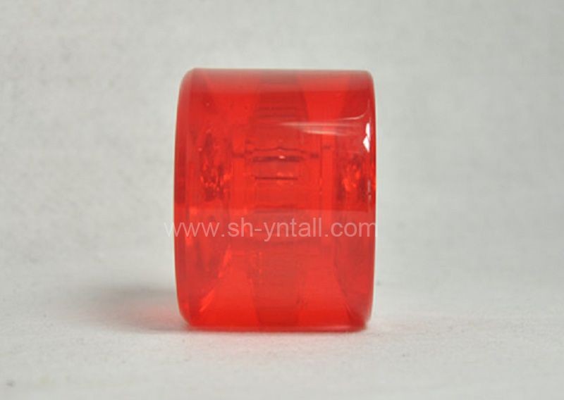 PU Wheels 70X51 Transparent Red