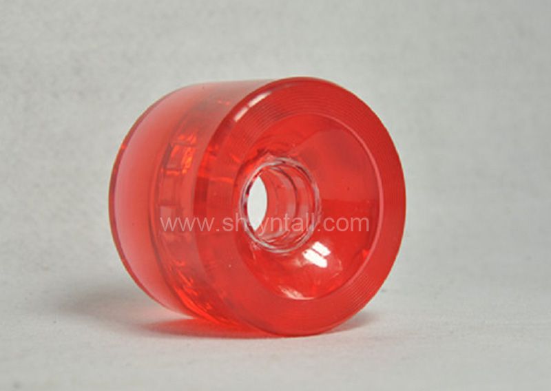 PU Wheels 70X51 Transparent Red