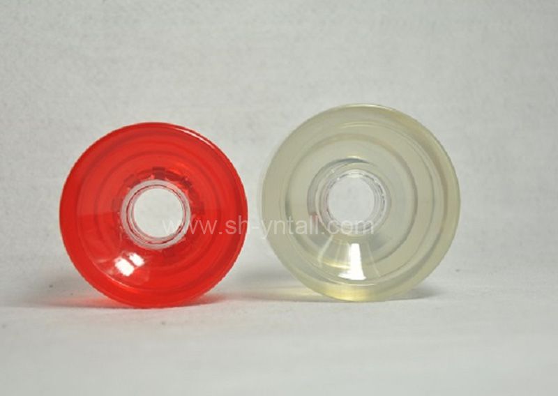 PU Wheels 70X51 Transparent Red