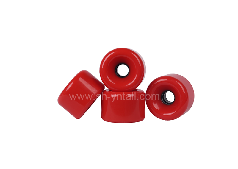 pu wheels for skate board 75*51 round