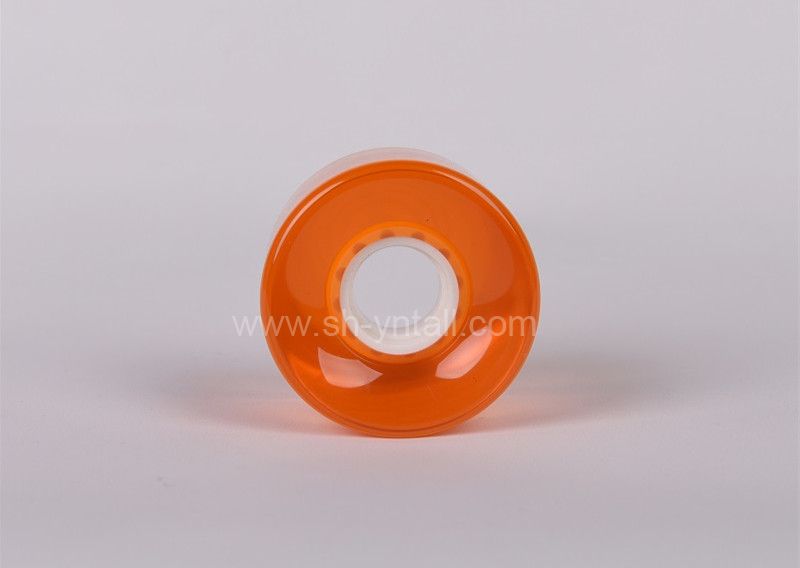 pu wheels for skate board 60*45 transparent orange