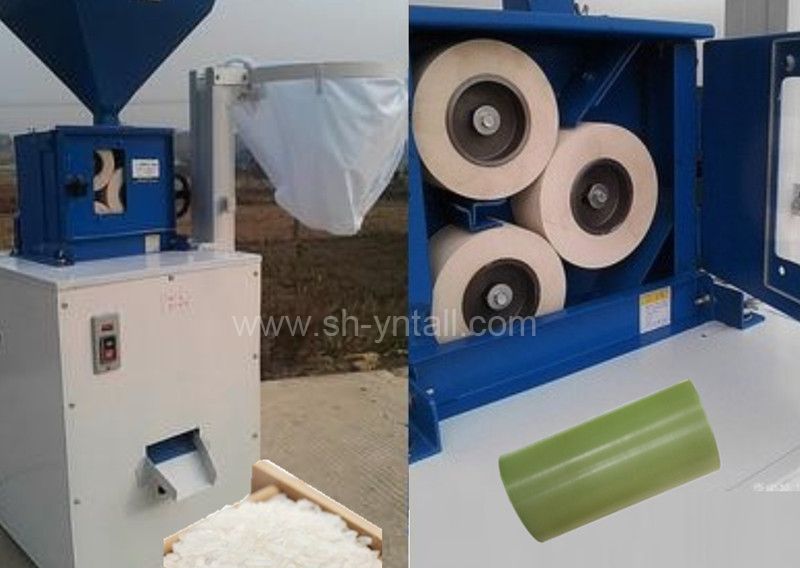 PU roller Rice Hulling Rolls Fiberglass Chopping Cots rotational rolls